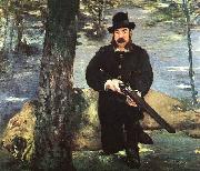 Edouard Manet Pertuiset, Lion Hunter Norge oil painting reproduction